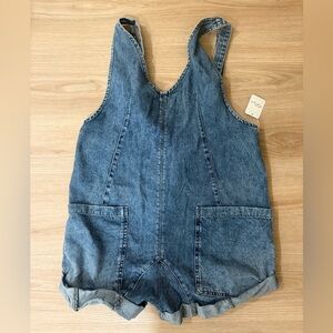 NEW Free People High Roller Shortalls Romper S